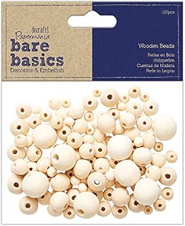 Papermania Wooden Embellishments, Natural, N Applicable