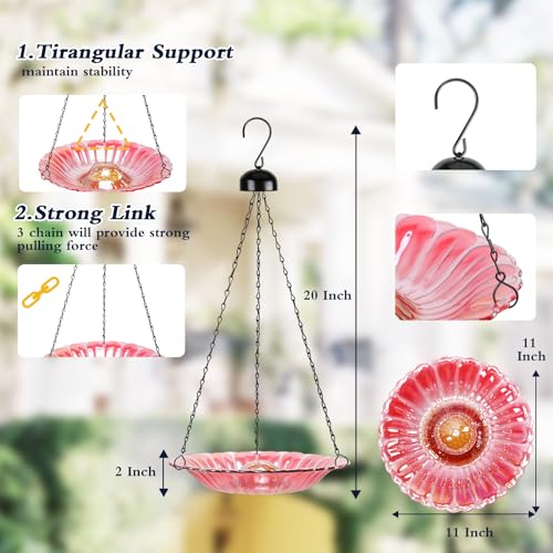 Mumtop 5015200A Hanging Bird Bath-Bird Baths thumb #1