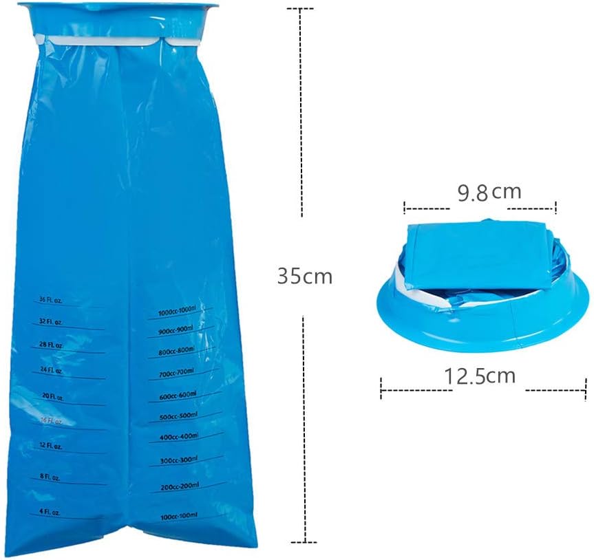 Disposable Sickness Emesis Vomit Bags– 1000ml,Pack of 30