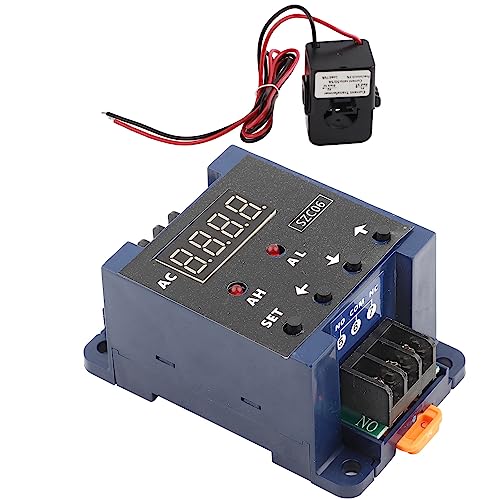 Amperímetro Digital de CA con Alarma Programable Cryfokt Evita Sobrecargas 5