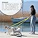 FIRSTPAW Hundeleine - Wasserdicht Trainingsleine für Hunde - 2m Doppelleine - Gelbe Hundeleine für Klein, Mittelgroße und Große Hunde - Multifunktionelle und Verstellbare Leine Hund