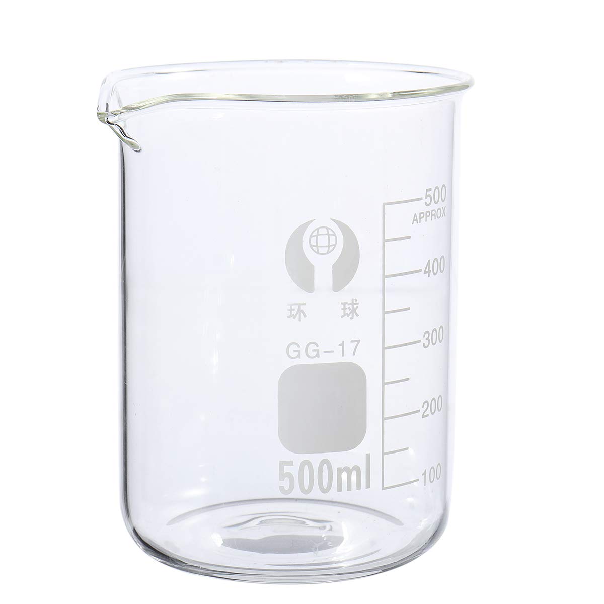 VIDOO 4 szt. 100 ml 250 ml 500 ml 1000 ml zestaw zlewki ze szkła borokrzemowego zlewka objętościowy pomiar laboratoryjny wyroby ze szkła laboratoryjnego