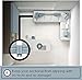 Couch Clamp Heavy Duty Couch Connector for Sectional Sofa- (4Pack) Easy Install & Uninstall for Furniture Sliding & Gaps No Tools Required - Universal Furniture Connector to Prevent Damaged Floors