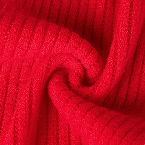 Kids Knit Scarf Winter Fashion Solid Color Toddler Baby Scarves Neck Warmer Tassel Scarf for Boys Girls4