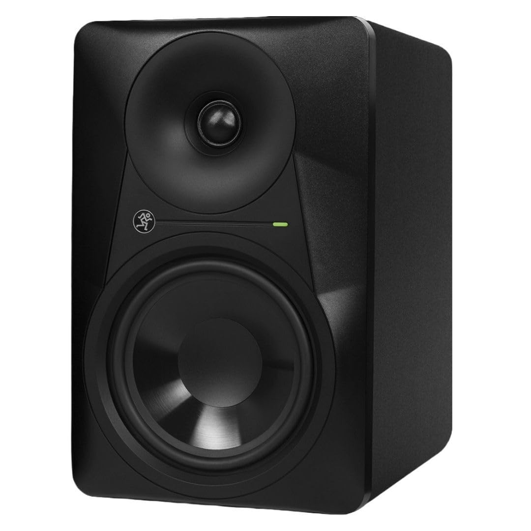 MACKIE MR-Serie, Studiomonitor 6,5 Zoll (16,5 cm), professionelle Qualität mit ultrabreiter Streuung, angetrieben (MR624)