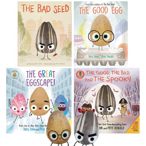 The good Egg and Bad Seed Presents 4 book companion set (The Good Egg ...