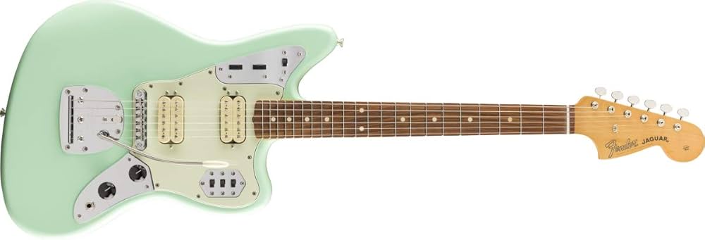 ギター Fender Mexico jaguar Vintera'60s Guitarra Fender Vintera 60s Jaguar - 3-Color Sunburst