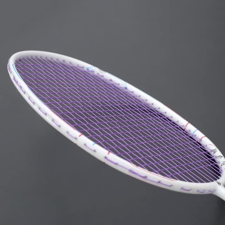 Carbon Fiber String Badminton Rackets Super Light Professional Racquet Bags Sports Adult