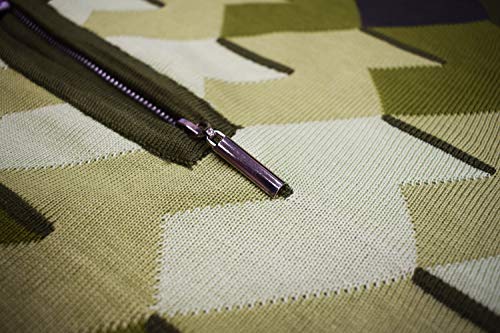 STACY ADAMS Men’s Sweater, Ombre Geometric Front Design 7