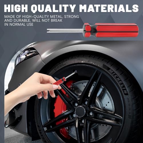 Image of 20PCS Car Valve Core Removal Tool, 6523339 Vehicle Screwdriver Valve Stem Core Remover, Universal Car Accessories Tire Repair Install Tool for SUV, Truck, Motorcycle