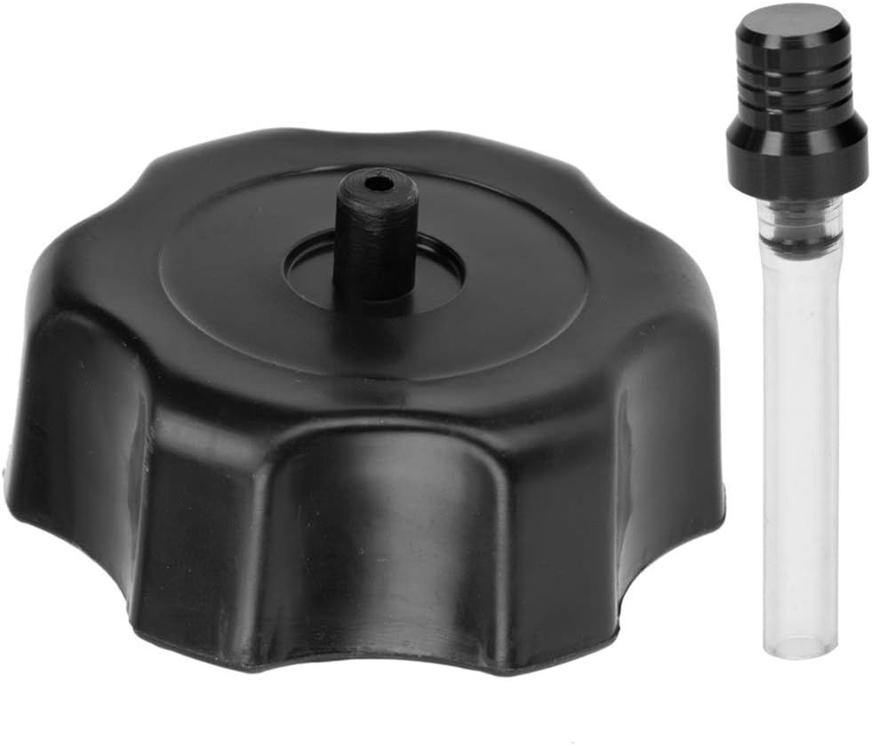 HIAORS Gas Fuel Tank Cap Cover with Breather Vent Hose for Metal Tank