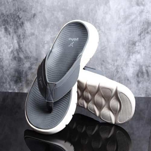 Image of YOHO Snugly 005 Slippers For Men | Cushioned Support | Lightweight Grip | Breathable Comfort | Long-Lasting Build