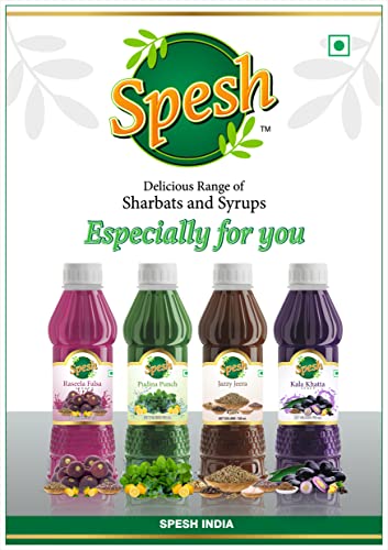 Image of SPESH Jazzy JeerRefreshing Drinka Sharbat 700 ML | Premium Instant Refreshing Drink | Ready to Mix With Water, Milk, Ice Creams, Faloodas, Mock Tails, Desserts & Sweets