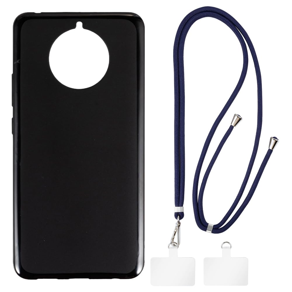 Shantime Crossbody/Neck Strap TPU Phone Case Combo Compatible with Nokia 9 Pureview, Shockproof Protective Cover with Adjustable Lanyard