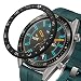 Produktbild Ringke Bezel Styling Hülle für Huawei Watch GT Active, Sport, Classic [46mm] Lünette Ring Hülle Bezel Klebe Zubehör - Black (HW-GT-46-03)