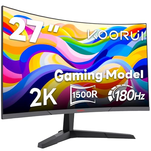 KOORUI 23.8 inch Gaming Monitor 23.8 Full HD IPS HDR400