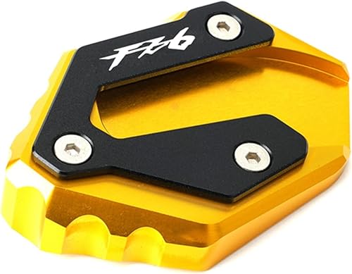 Miniatura 13 de KAnduo para Yamaha para FZ1 para FZ 1 2006-2015 para FZ6 para FZ6R para FZ6-S2 2004-2009 Accesorios motocicleta aluminio Kickstand pie pie lateral