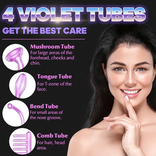 Uupas U05 Acne Light Therapy Wand Uupas High Frequency Light Therapy Face Wand Facial Machine thumb #2