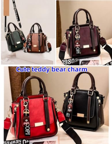 Crossbody Bags for Women Trendy Purse for Ladies Shoulder Sling Tote Handbags Flap Design Vintage Fashion Versatile2