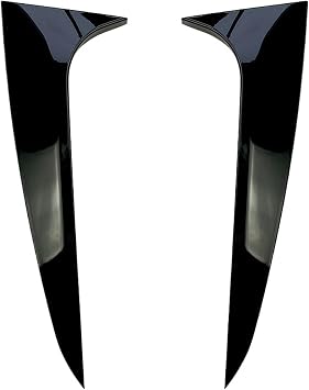 Rear Side Spoiler Canard Splitter Car Rear Window Side Wing By ABS