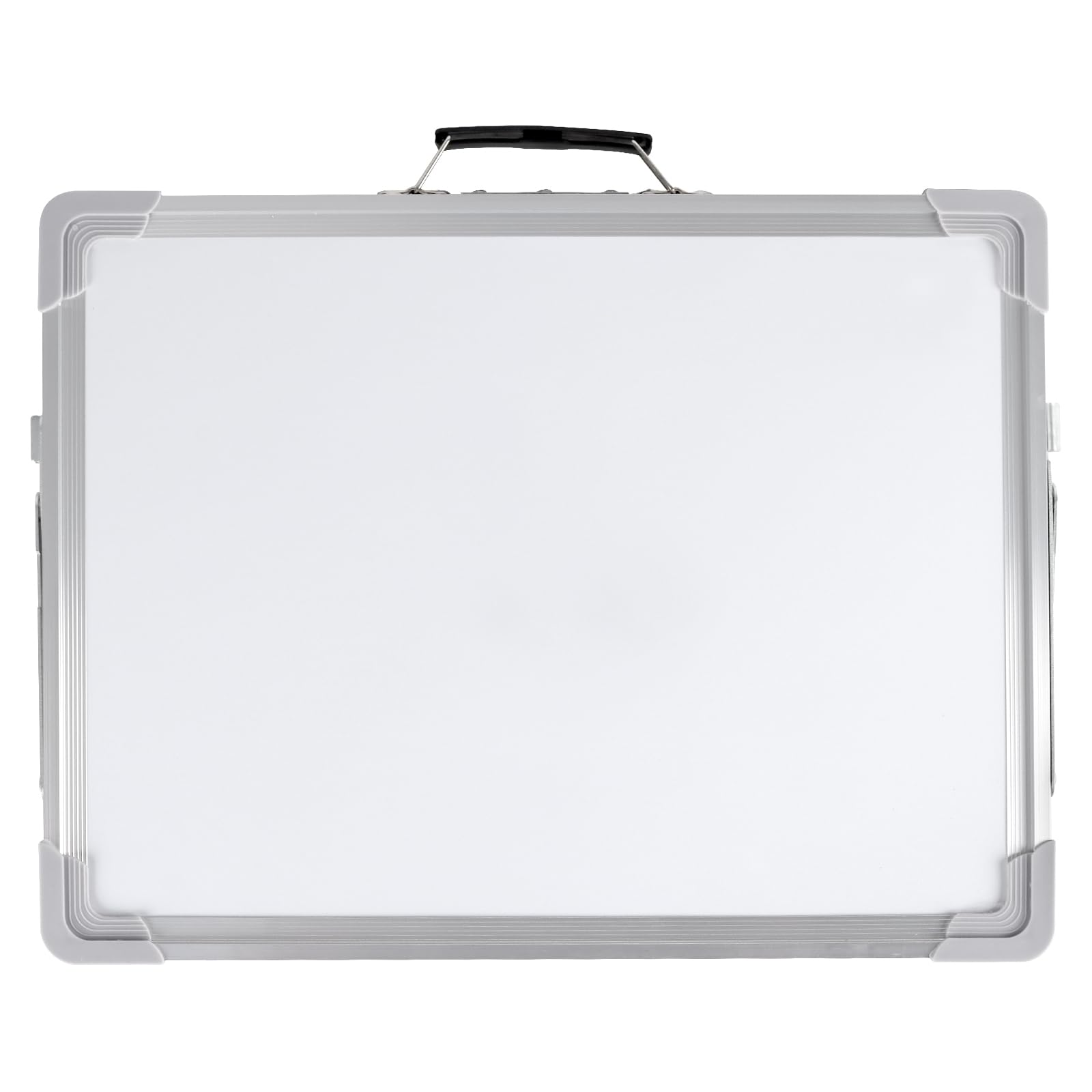 ZOENHOU Tableau Blanc Effaçable Magnétique Double Face 30x40 cm sur Pied avec Cadre en Aluminium - Whiteboard Pliable pour Maison, Bureau, École, Salle de Classe