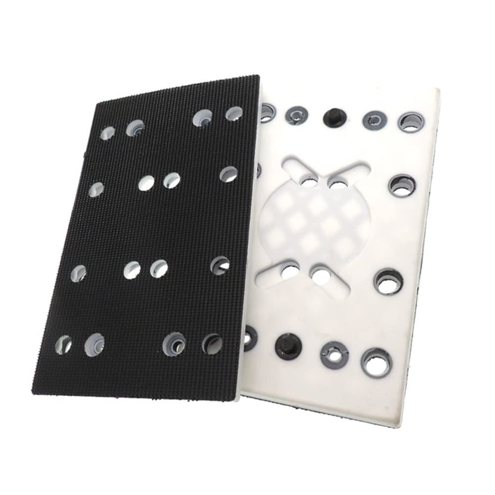 DAZZLEEX Tampone abrasivo 130X80Mm Pad 12 Fori Sostituzione Piastra di Backup per Rts 400 Req