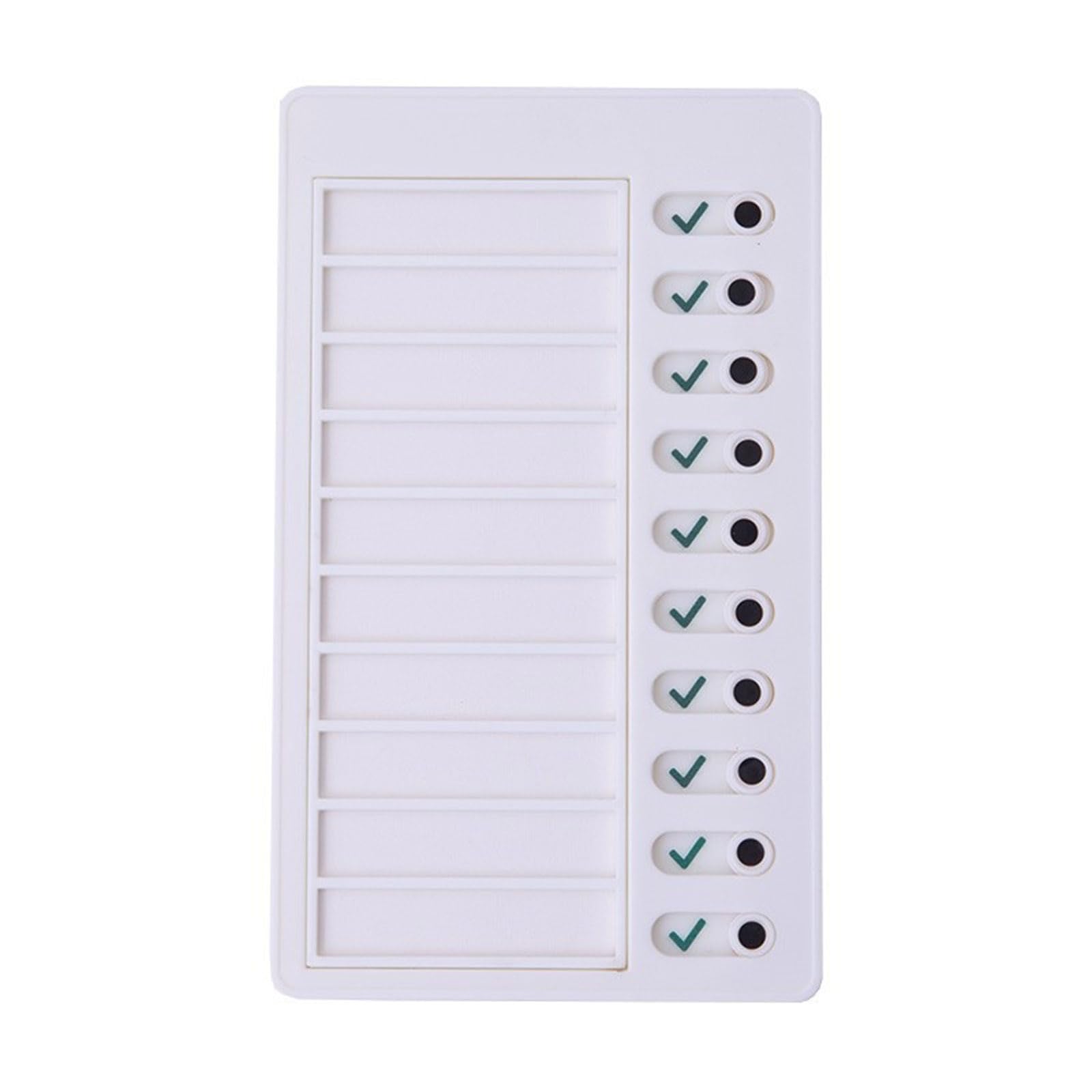 HDOYTXXM Kids Daily Routine Chart for Children Daily Chore Chart Educational Visual Schedule Board 12x20cm for Task Management Task Organiser