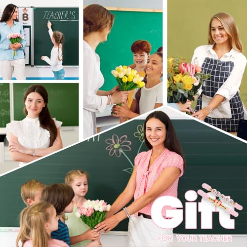 VICKHU Teacher Appreciation gifts,Natural Stone Bracelet Set for women, Thank You Gifts for teacher4