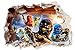 Produktbild Lego Ninjago Smashed 3D-Wand-Aufkleber für das Schlafzimmer für Jungen und Mä dchen, liSM aus Vinyl