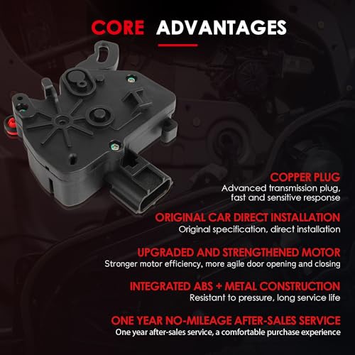 Image of CCIYU Left Sliding Door Lock Actuator Compatible for Chrysler Town & Country 01-16,for Voyager 2001-2003,for Dodge Caravan 2001-2007,for Grand Caravan 2001-2019,for Ram C /V 2012-2015