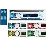 XM - Sirius Ready = ninguno Boss Audio MR762BRGB - Receptor MP3/CD/CDRW/AM/FM (DIN único, compatible con Bluetooth, compatible con MP3/CD/CDRW/AM/FM)