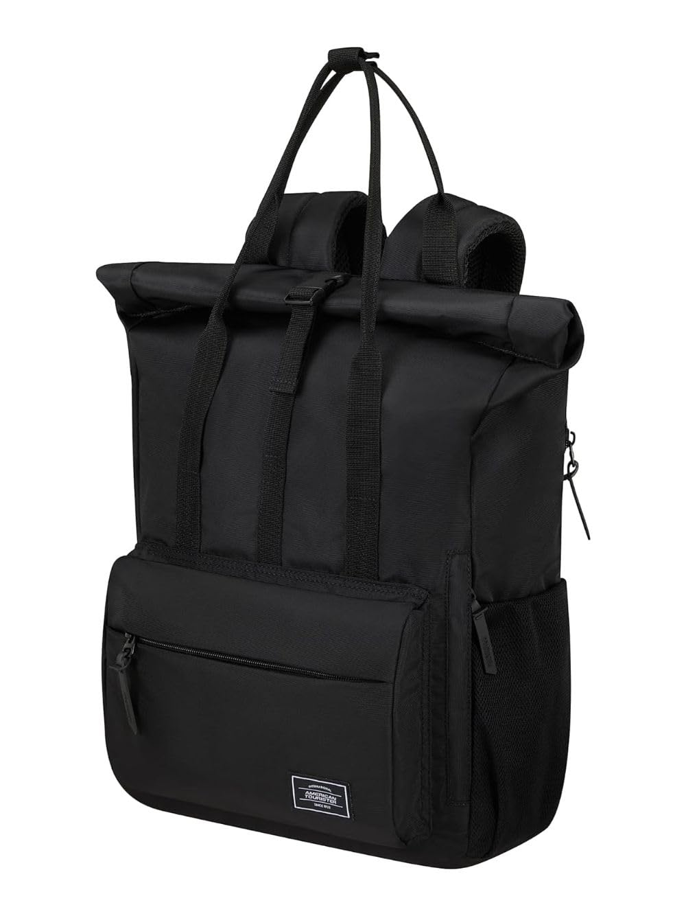 American Tourister Urban Groove UG25 - Plecak na Laptopa 15.6" (42.5 cm) - Plecak Business & Szkolny z Uchwytem na Butelke, Ergonomiczny, Lekki, Smart Sleeve - 20.5L - Black