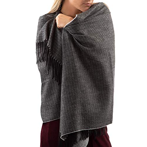 isotoner Women's Large Blanket Cold Weather Soft and Warm Travel Scarf4