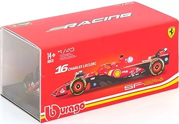 Amazon | ブラーゴ 1/43 フェラーリ F1 SF-24#16 シャルル