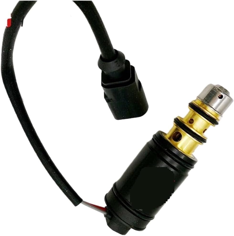 Air Conditioning Compressor Electric Control Valve Solenoid Valve 6SEU16C 7SEU17C Compatible With VW Polo Touaregs 4.2