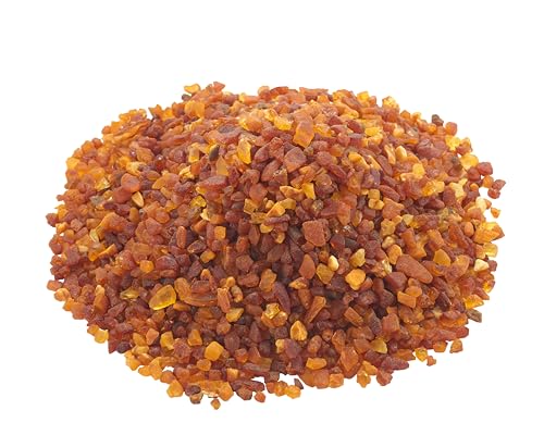 Natural Baltic amber raw stone, healing grade crystal slice, multi-purpose healing stone used for healing, mental energy, fish tank decoration, yoga, meditation, crafts, healing pillow filling,100g