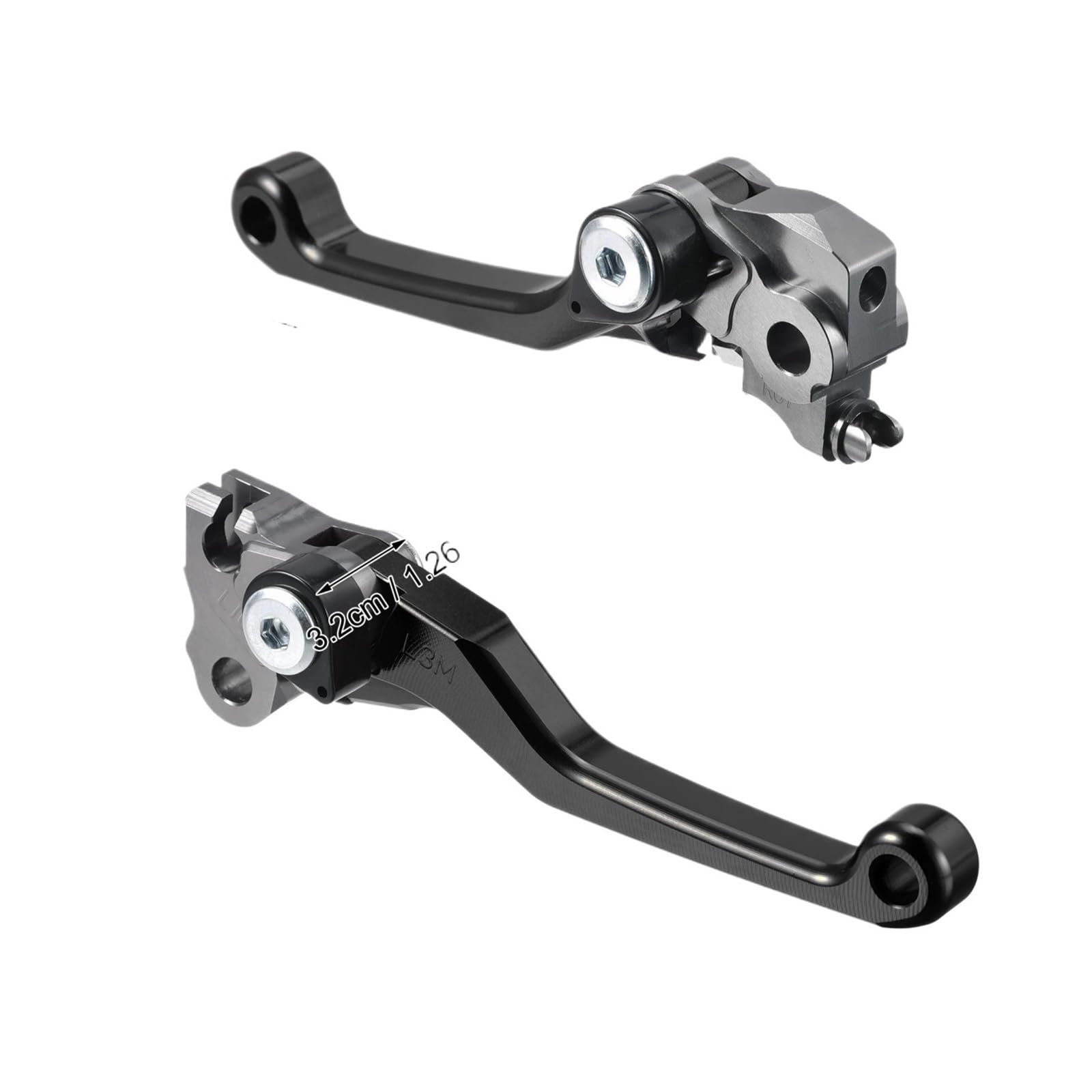 Leve Manubrio Leve Freno E Frizione Regolabili E Pieghevoli Per CRF250R E CRF450R 2007-2020 Per Moto In Lavorazione CNC Leve Freno Frizione(1)