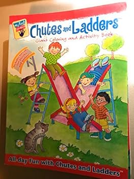 Paperback Chutes and Ladders Giant Coloring and Activity Book (My First Games) Book