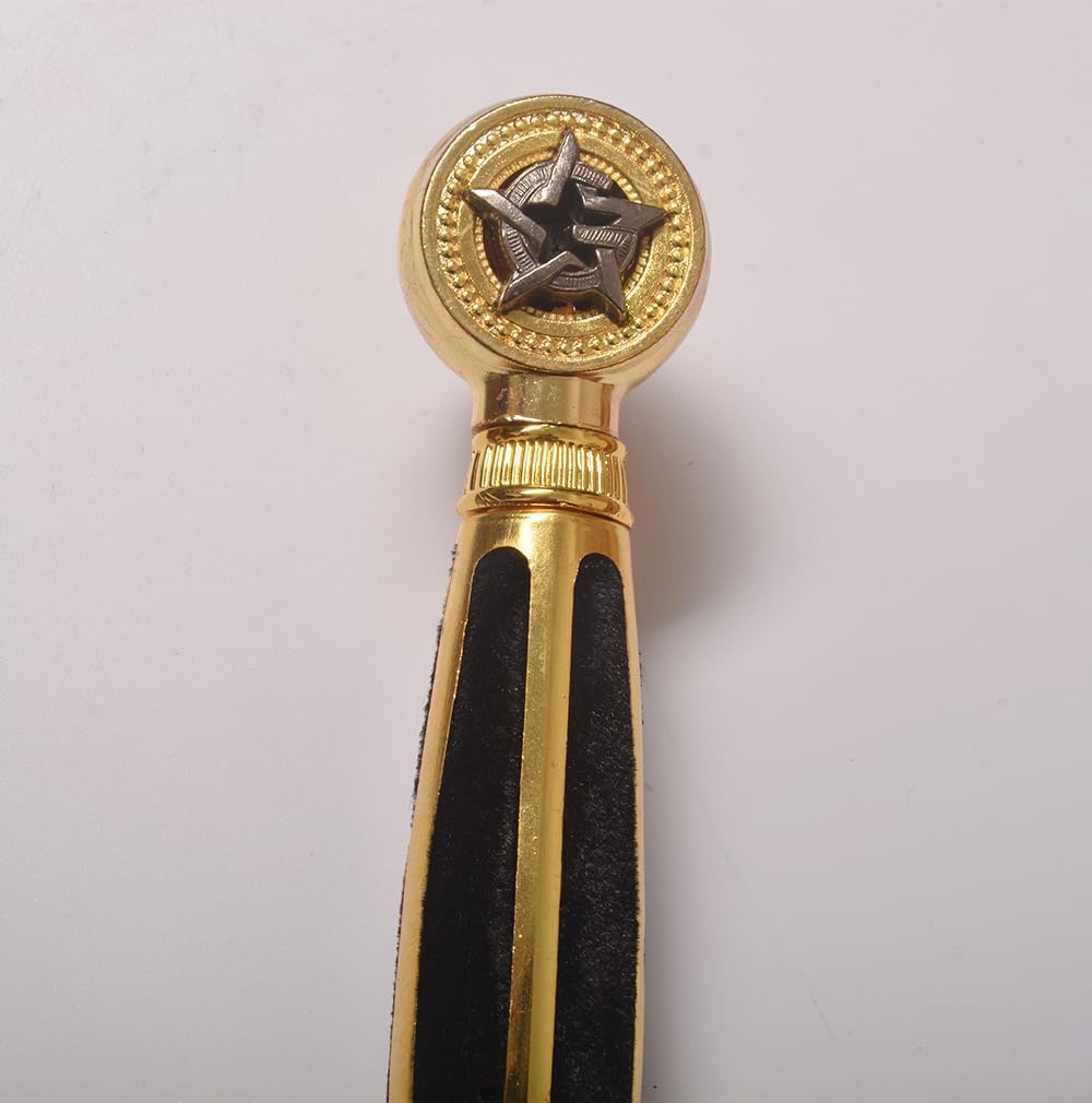 Stainless Steel Medieval Star of David Sword King Solomon Sword for Cosplay, Collection-33.1 Inch - Image 8