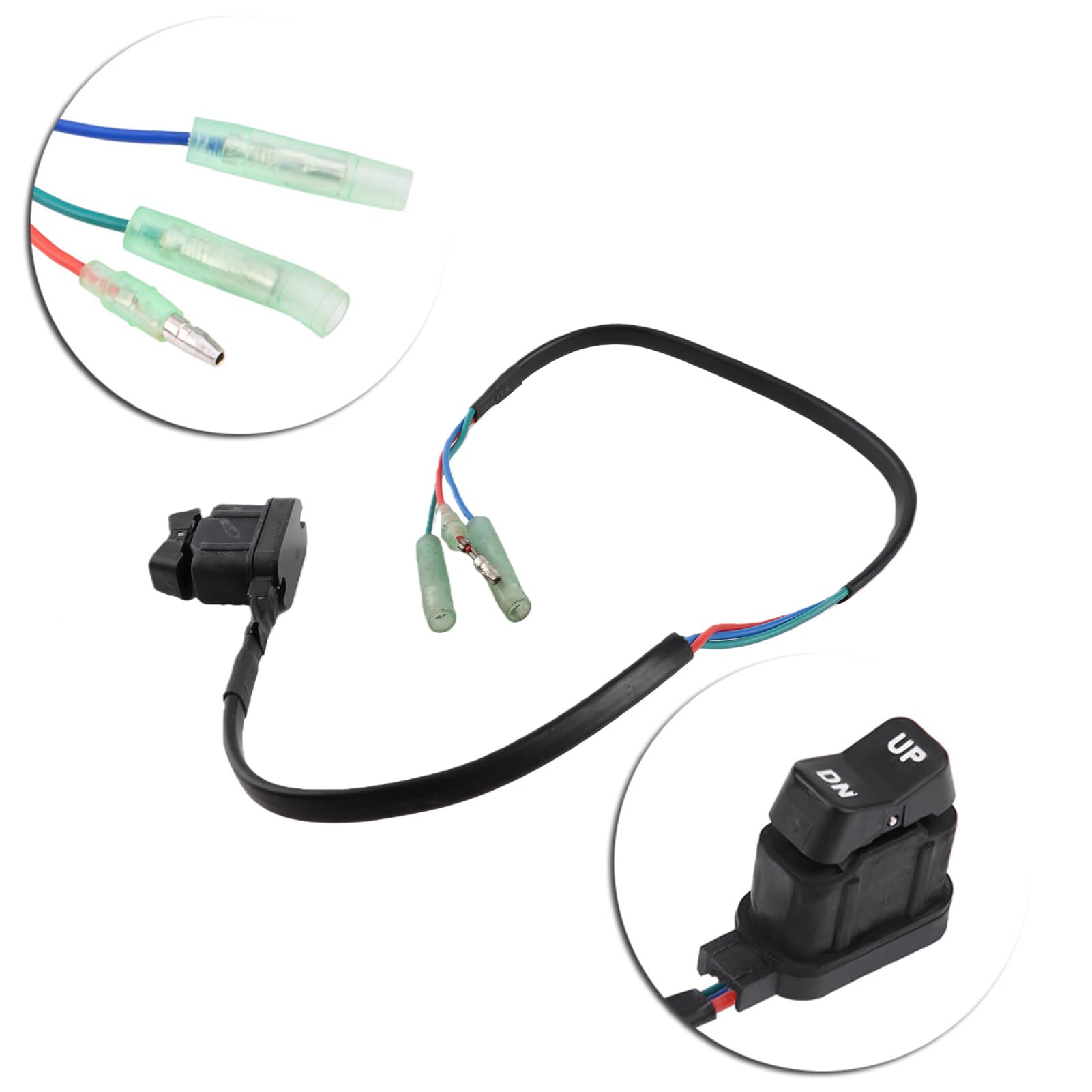 Mercury Oe 87-18286a43 pour Contrôle de remorqueur Mercury Remote Control Box 'switch' 'trim'