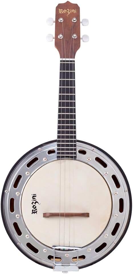 Banjo Rozini Elétrico 4 Cordas Estudante Imbuia Rj09