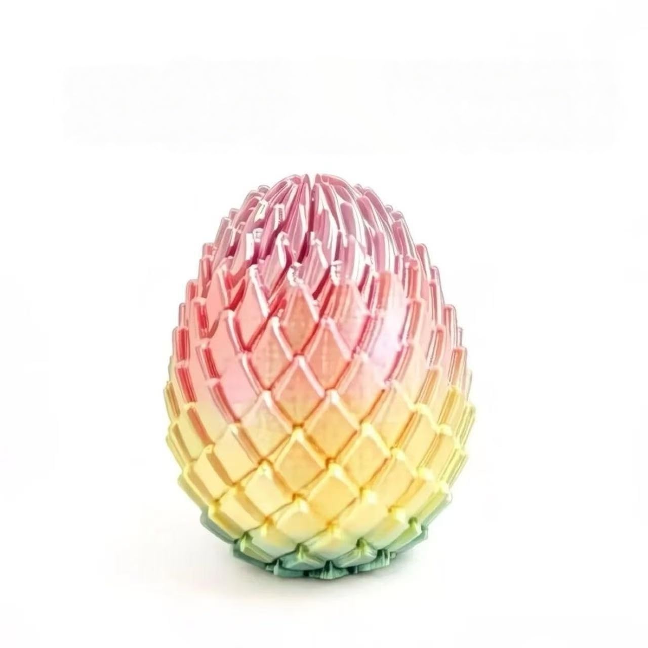 3D Decompression Transformable Dragon Egg Fidget Toy for Adults – Magic Twist Stress Relief Ball that Changes Shape, Creative Deformation Puzzle Sphere for Anxiety Relief(Colorful) (Small-5.7cm)