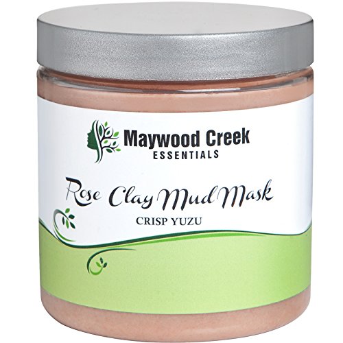 BEST FACE MASK WITH PINK ROSE CLAY - SPRING SALE - Organic Ingredients - Includes Ebook - Smooths Skin and Reduces Pores, Improves Aging Spots, Redness, Blemishes - Reduces Fine Lines