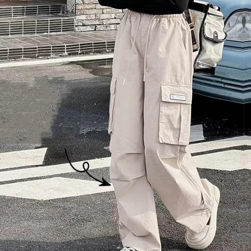 Cargo Pants for Girls 10-12 Cute Stretch High Waisted Wide Leg Pants Boys Casual Bow Baggy Summer Hiking Pant2