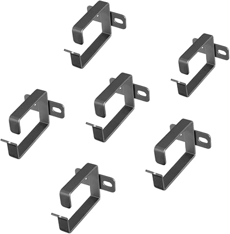 Server Rack Cable Management D-Ring Hooks Set of 6