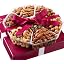 A. Large Nut Gift Basket - Red
