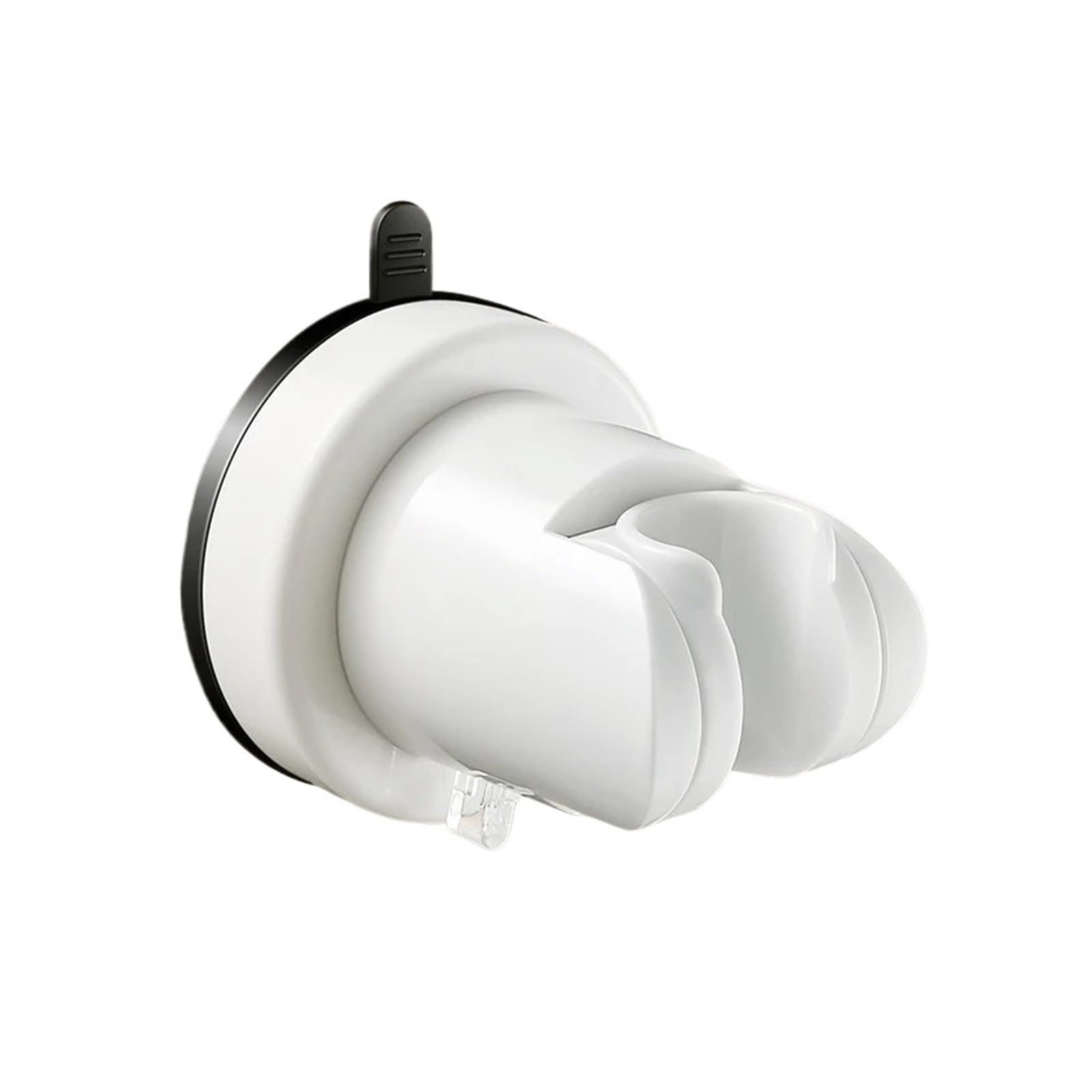 1pcs Punch-Free ABS Suction Cup Shower Holder(White)