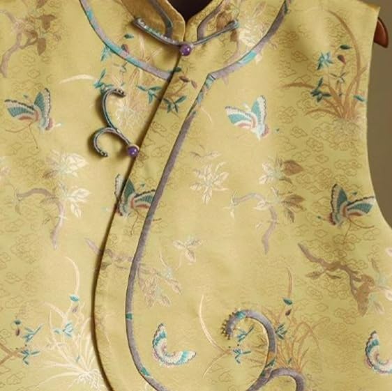 Chaleco amarillo de primavera para mujer ideal para paseos y eventos culturales 2