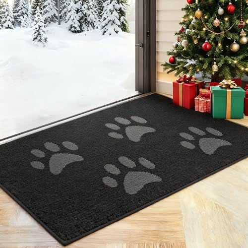 fannos Schmutzfangmatte Innen & Außen [50×80cm] – Fußmatte mit...