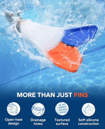 HAPBEAR Swim Fins and Hand Paddles Set - 9.59 w/ Code + 40% Off Code ZKQPMBN0 - image 3